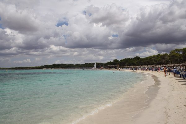Es Trenc beach, on the south coast near Colònia de Sant Jordi