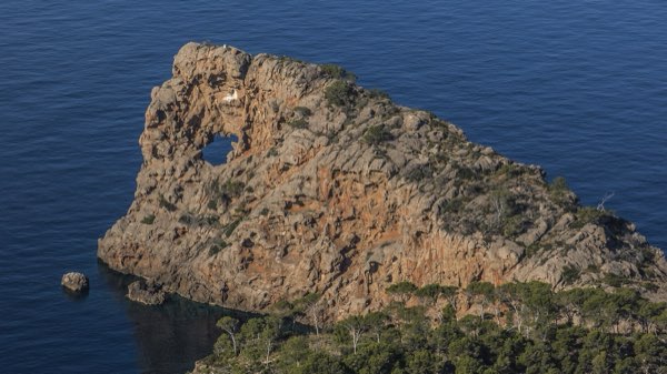 Sa Foradada, the rock arch on the Tramuntana coast
