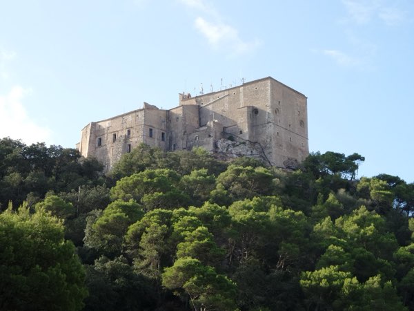 The Santuari de Sant Salvador on its hilltop above Felanitx