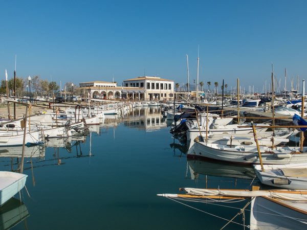 The marina at Port de Pollença