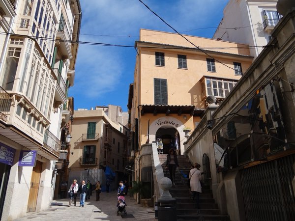 The old town of Palma, near the clubhouse